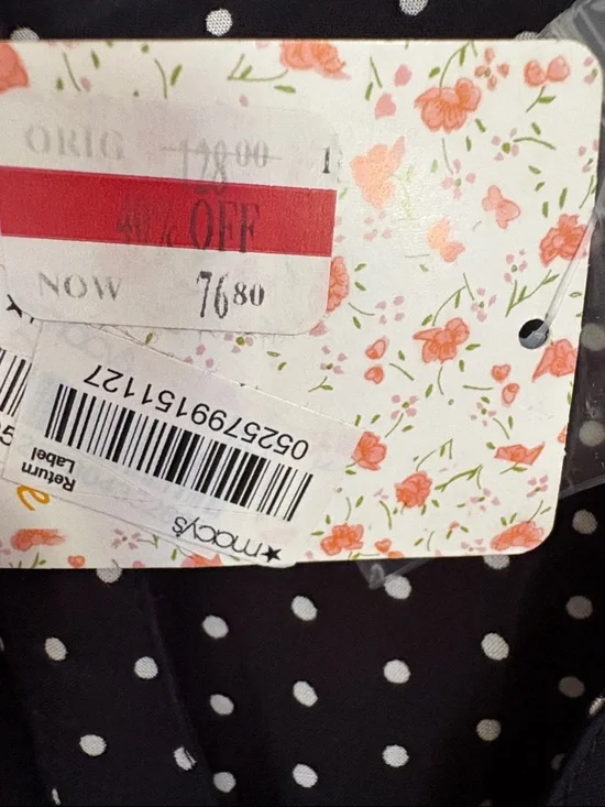 Free People Black Polka Dot Midi Dress - Picture 3 of 8